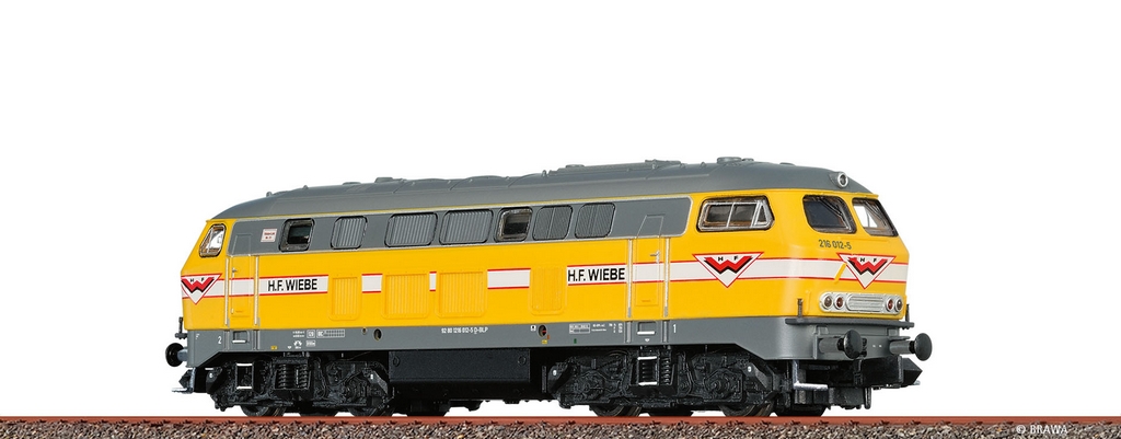 Brawa 61224 N Diesellok BR 216 H.F. Wiebe V