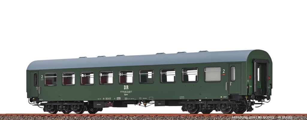 Brawa 65092 N Personenwagen Bghw DR IV