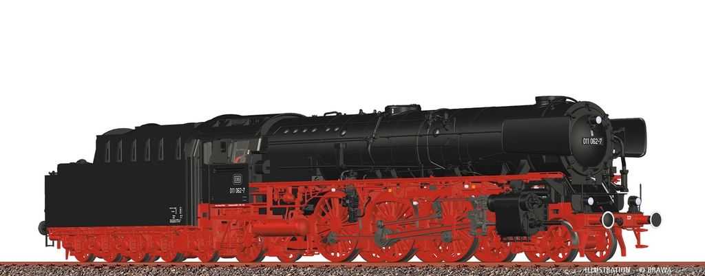 Brawa 70135 H0 Schnellzuglok BR 011 DB IV AC Digital EXTRA