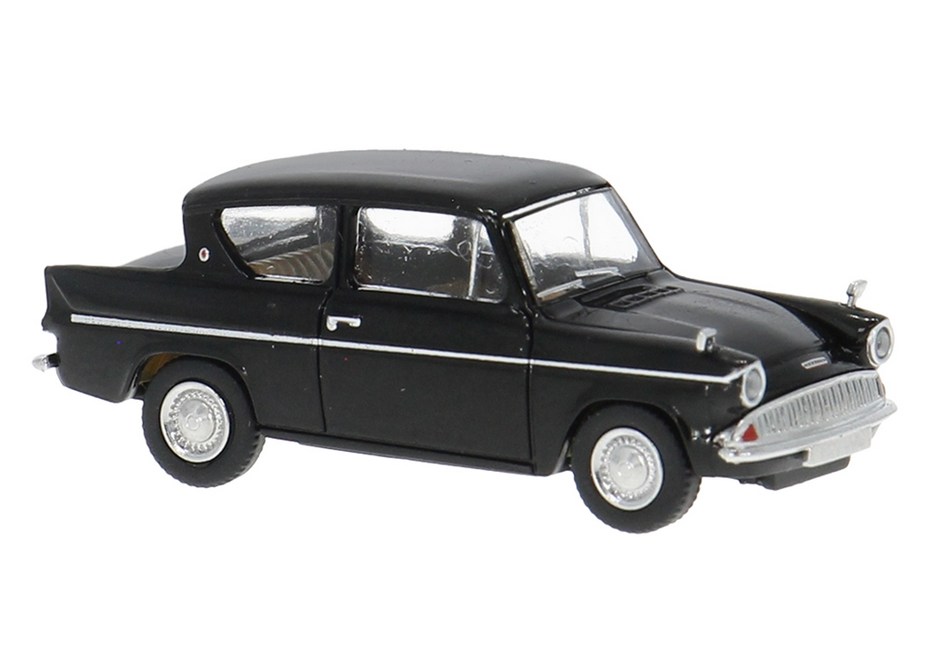 Brekina 19331 H0 Ford Anglia in schwarz