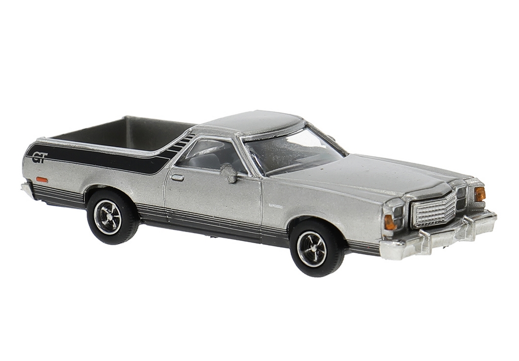 Brekina 18228 H0 Ford Ranchero GT in silber