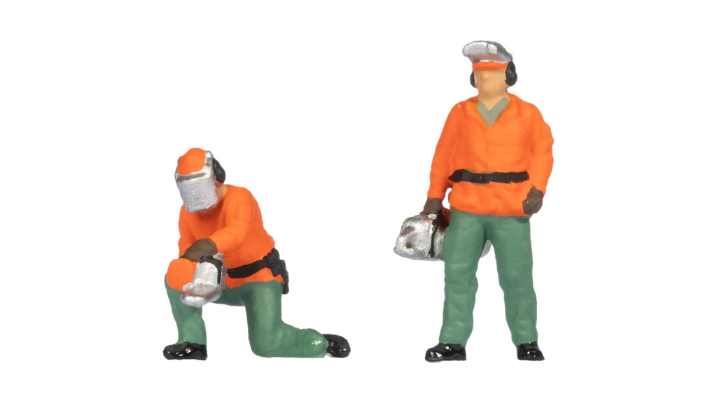 Noch 12845 H0 Sound-Szene 2.0 Baumfällarbeiten