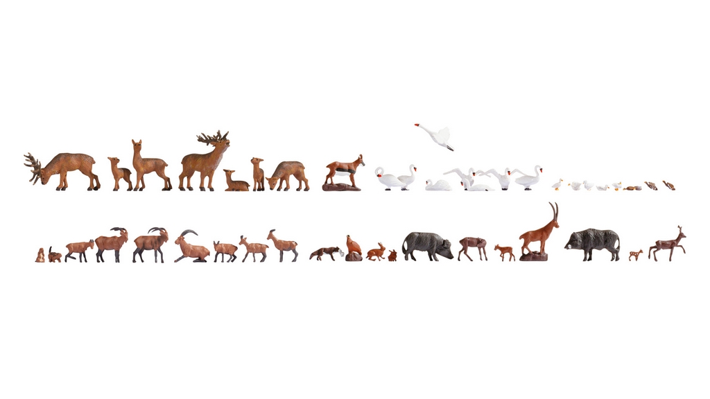 Noch 16053 H0 Mega-Spar-Set Wildtiere