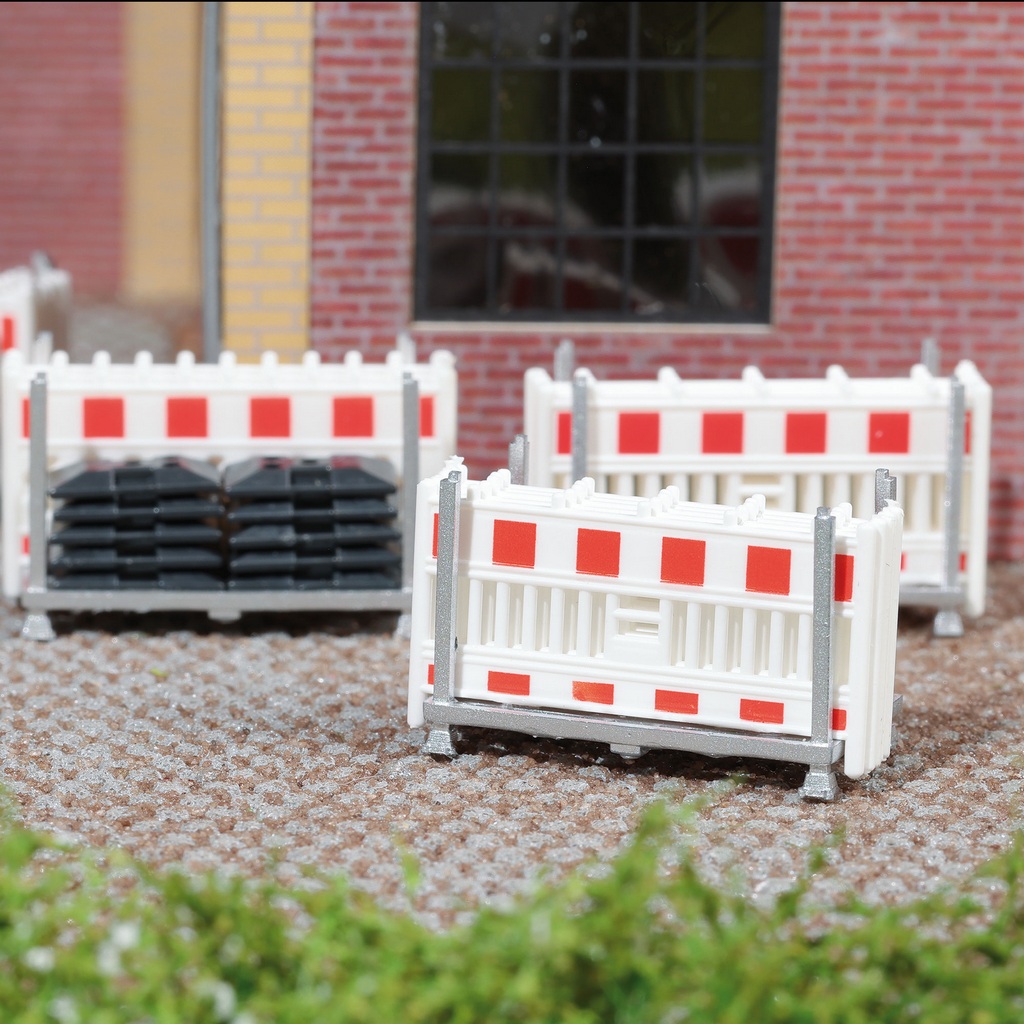 Busch 1866 Transportgestell für Zäune H0