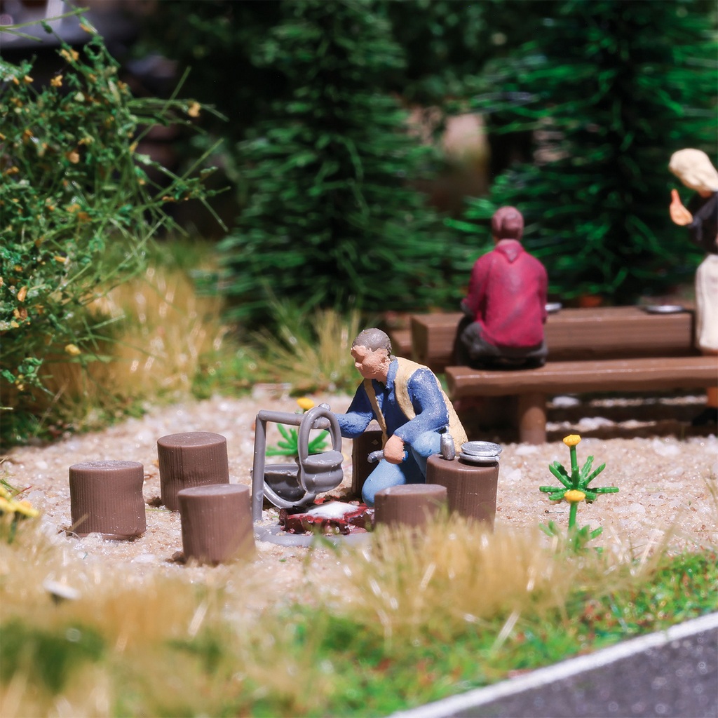 Busch 5433 Kleines Lagerfeuer H0