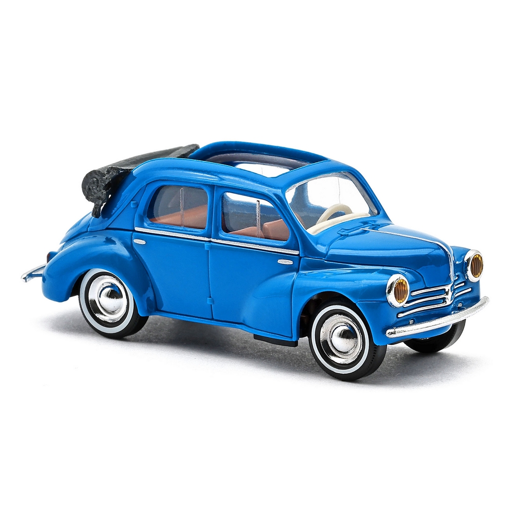 Busch 46571 H0 Renault 4 CV Cabrio, Blau