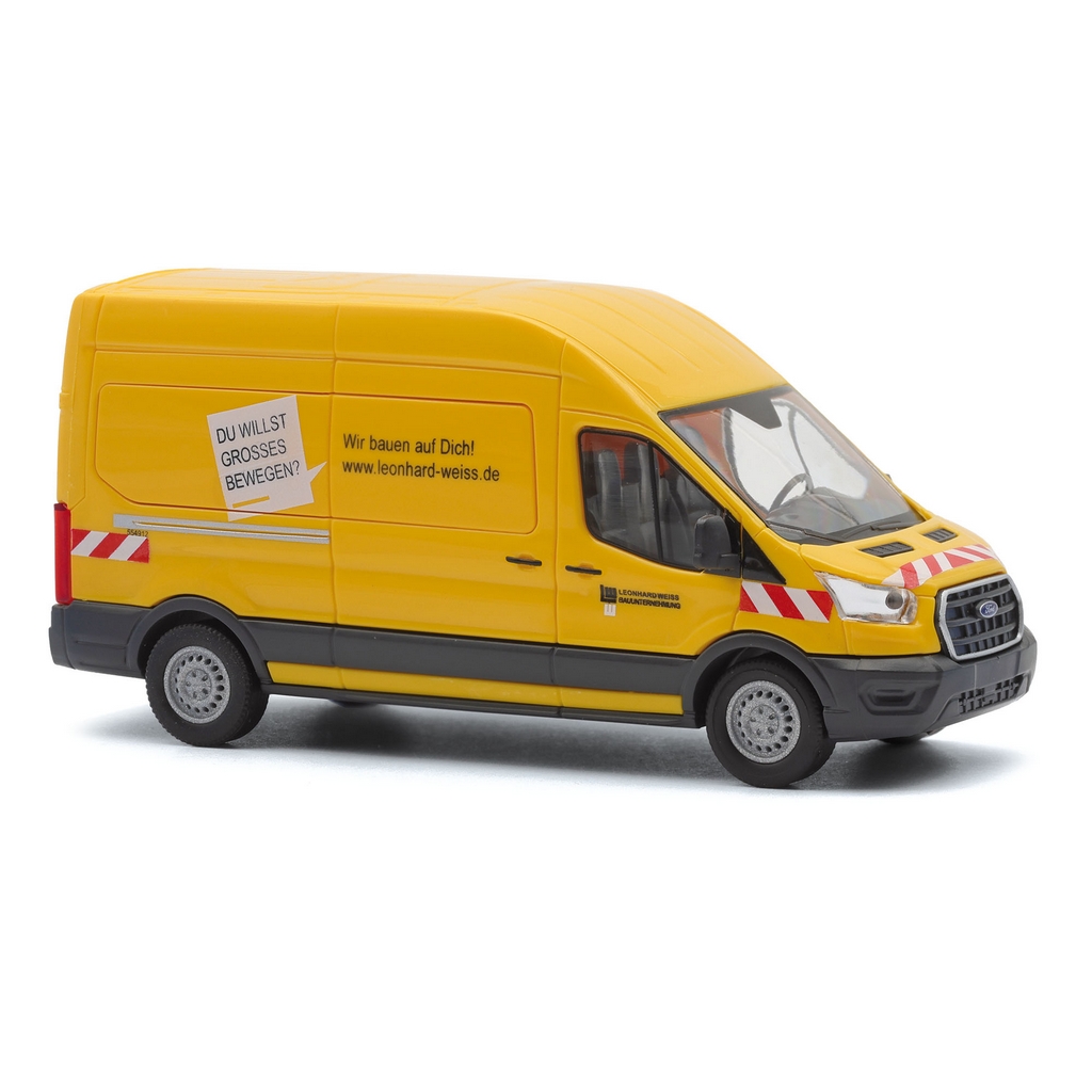 Busch 54516 H0 Ford Transit, Leonhard Weiss