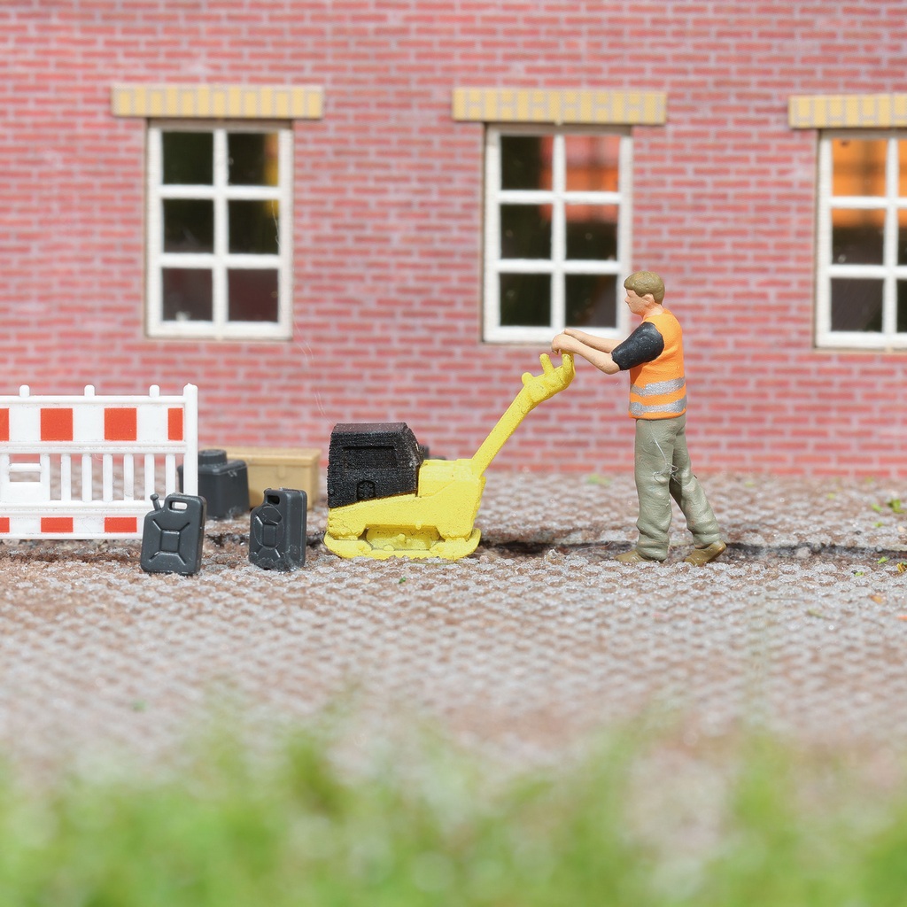 Busch 79899 Action Set Profi an Rüttelplatte