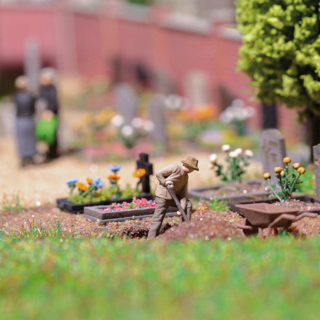 Busch 79930 Action Set Grab ausheben H0