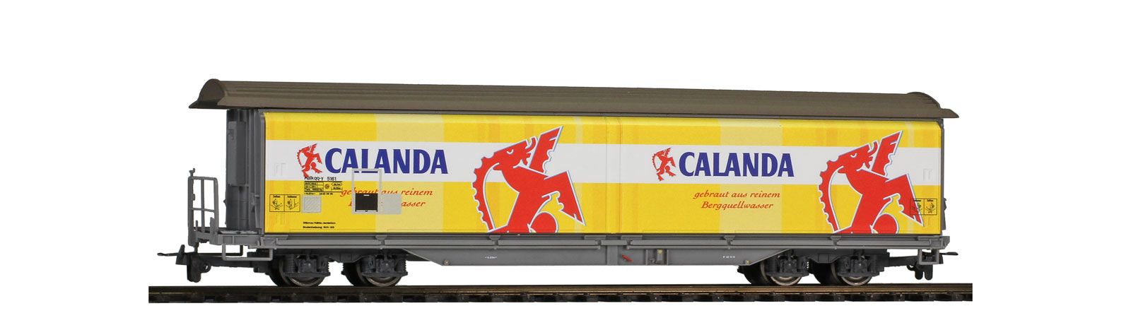 Picture of Bemo 2288151 H0m RhB Calandabräu Haikqq y 5171 | Güterwagen Spur H0m-H0e-H0f