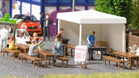Bratwurstgrillstand