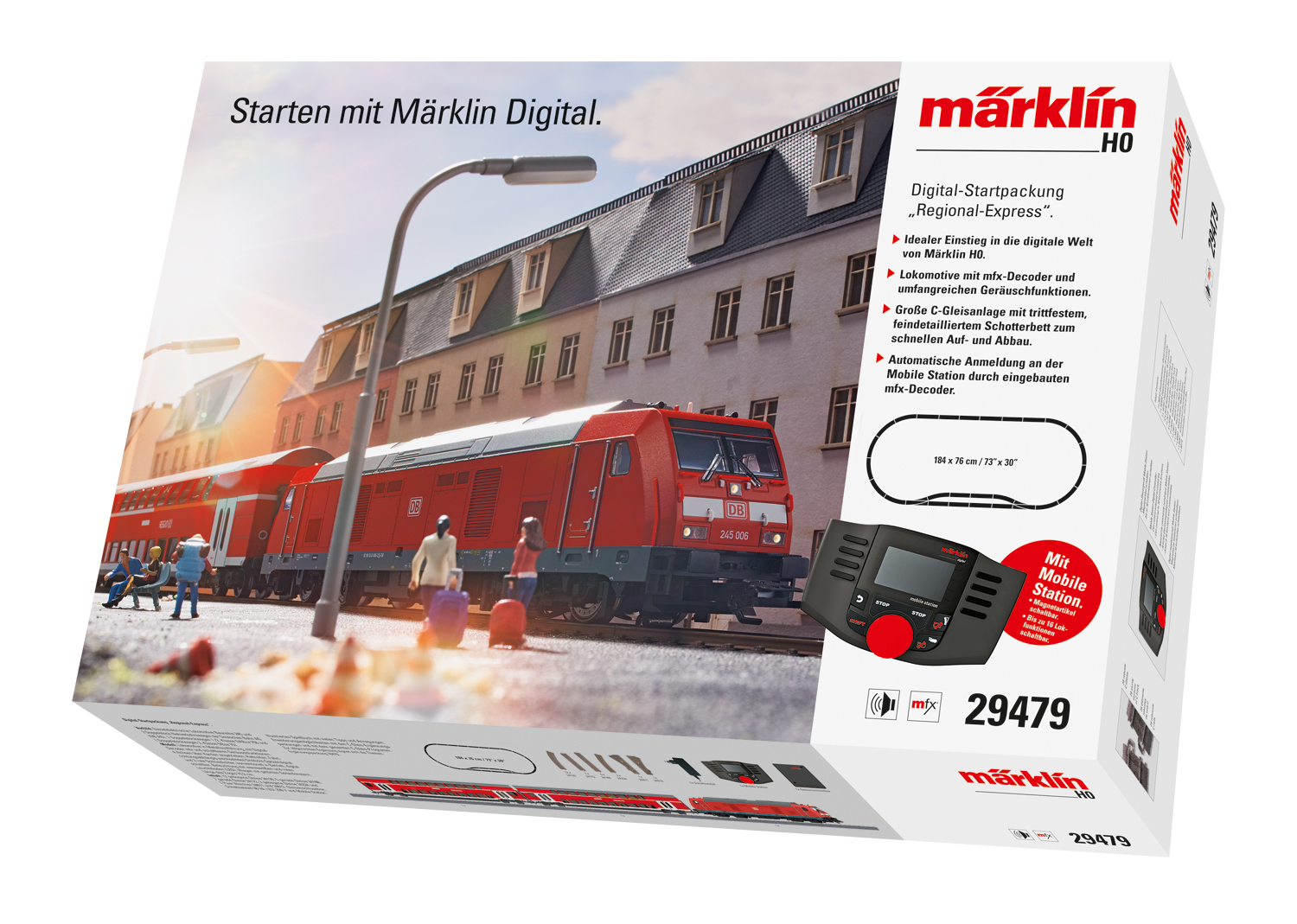 Picture of Märklin 29479 H0 Digital-Startpackung Regional-Express