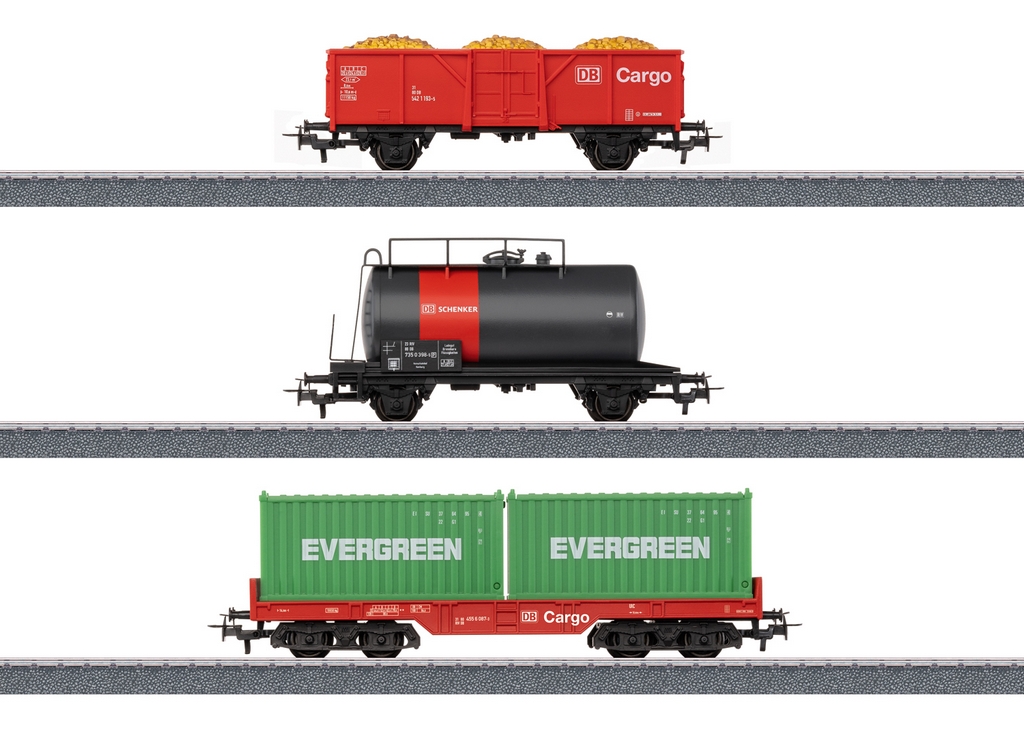 Bild von Märklin 44506 H0 Güterwagen-Set Cargo, Ep. VI