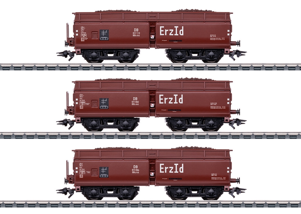 Bild von Märklin 46221 H0 Selbstentladewagen-Set Erz Id DB