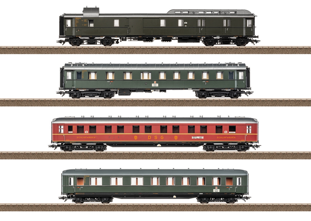 Bild von Trix 23651 H0 Schnellzugwagen-Set 1 zum D 74 DB